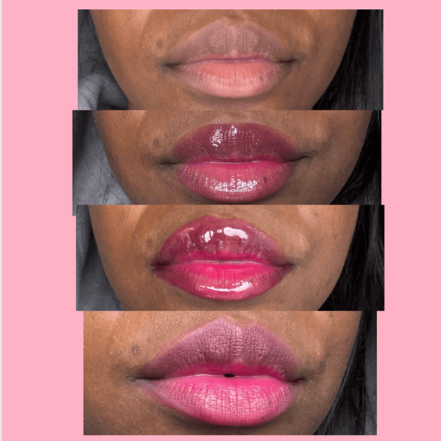 KISS BEAUTY- Lèvre rose Magique 72h00