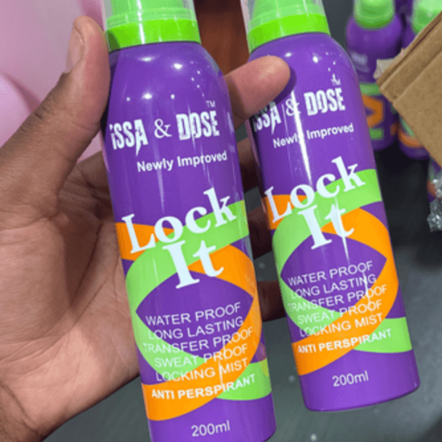 ISSA &amp; DOSE - Spray Fixateur Lock it